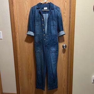Denim jumpsuits